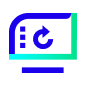 Blue icon