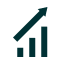 data graph upward increase